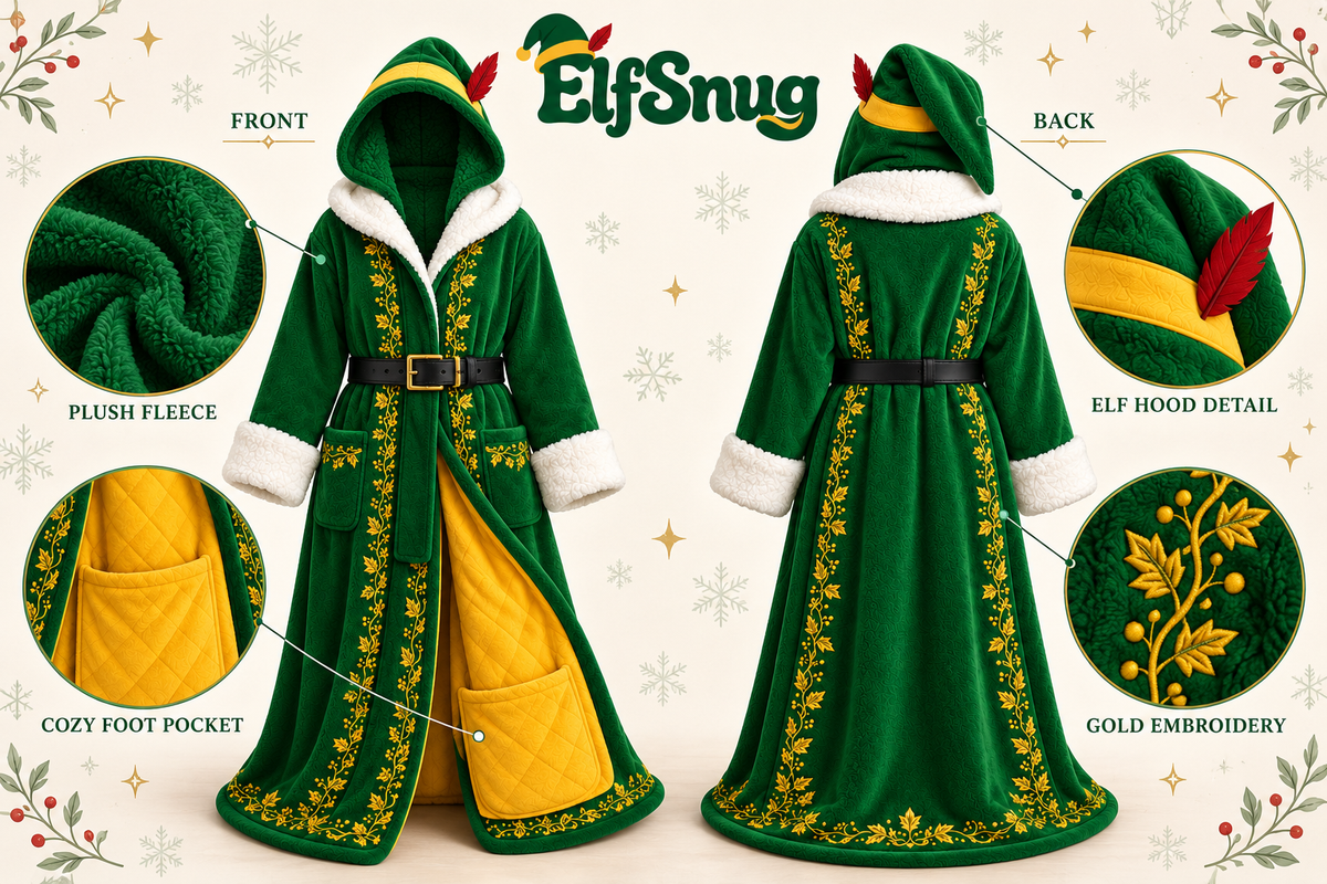 ElfSnug™ Heated Robe